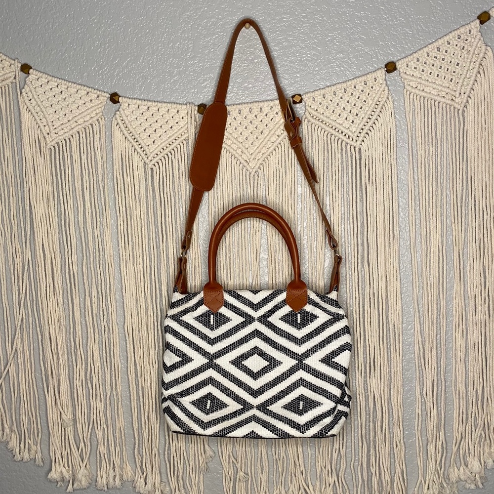 Tribe Alive • Tribal Knit Carryall Shoulder Bag